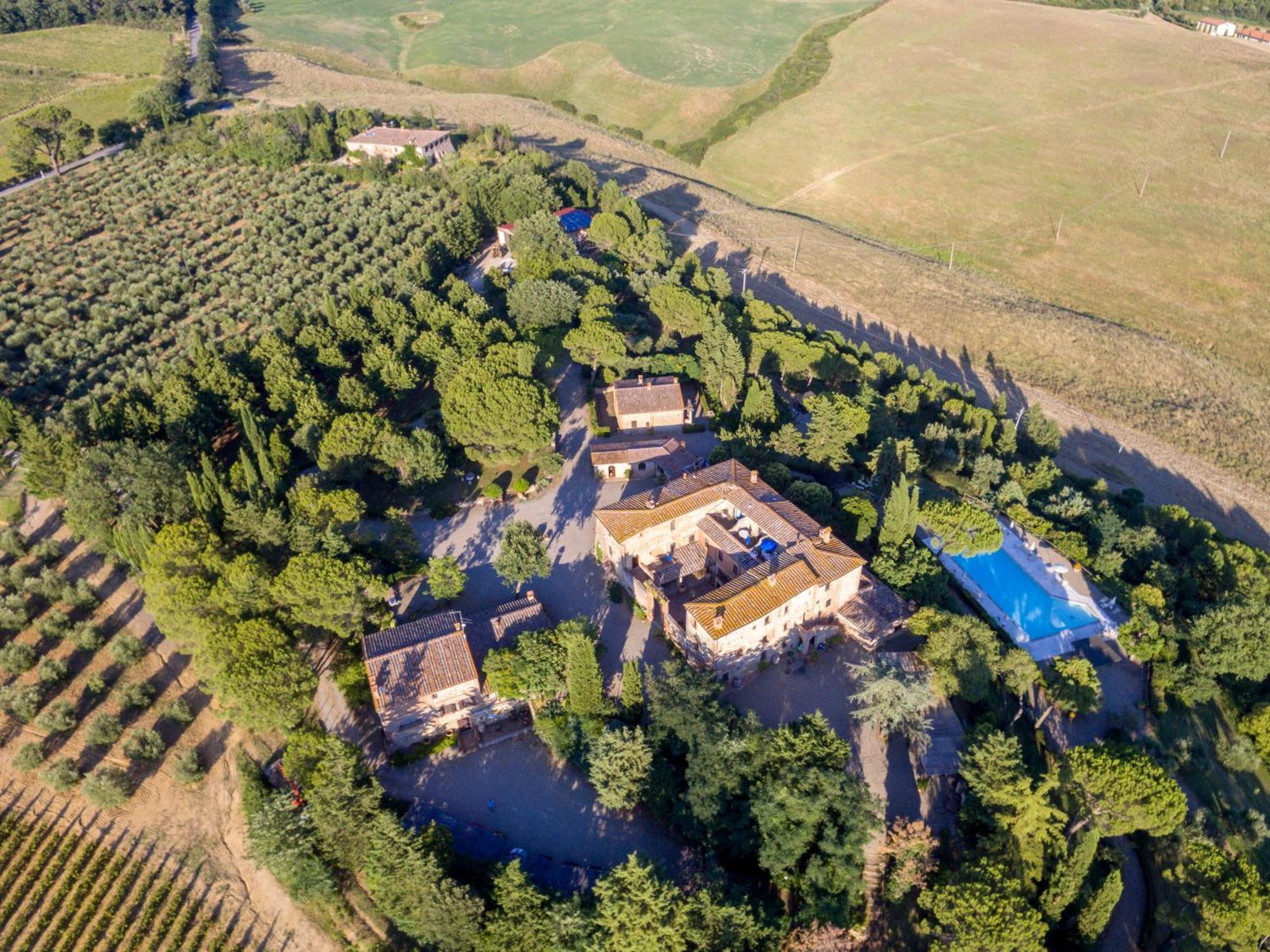 Agriturismo Pometti - Fattoria La Selva Trequanda Eksteriør billede