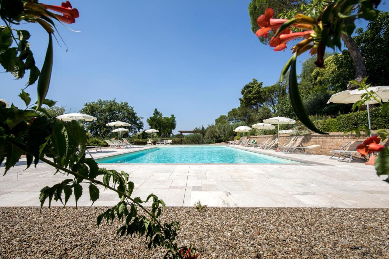 Agriturismo Pometti - Fattoria La Selva Trequanda Eksteriør billede